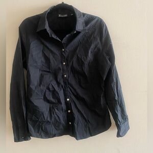 7th Avenue Design Studio New York & Company Women’s Black Shirt Size L